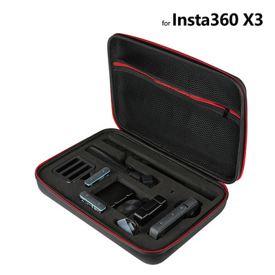 Fran-19G Clollection Box за Insta360 X3 Camera Carrying Case Преносима чанта за съхранение за Insta360 One X3 Аксесоари за екшън камера