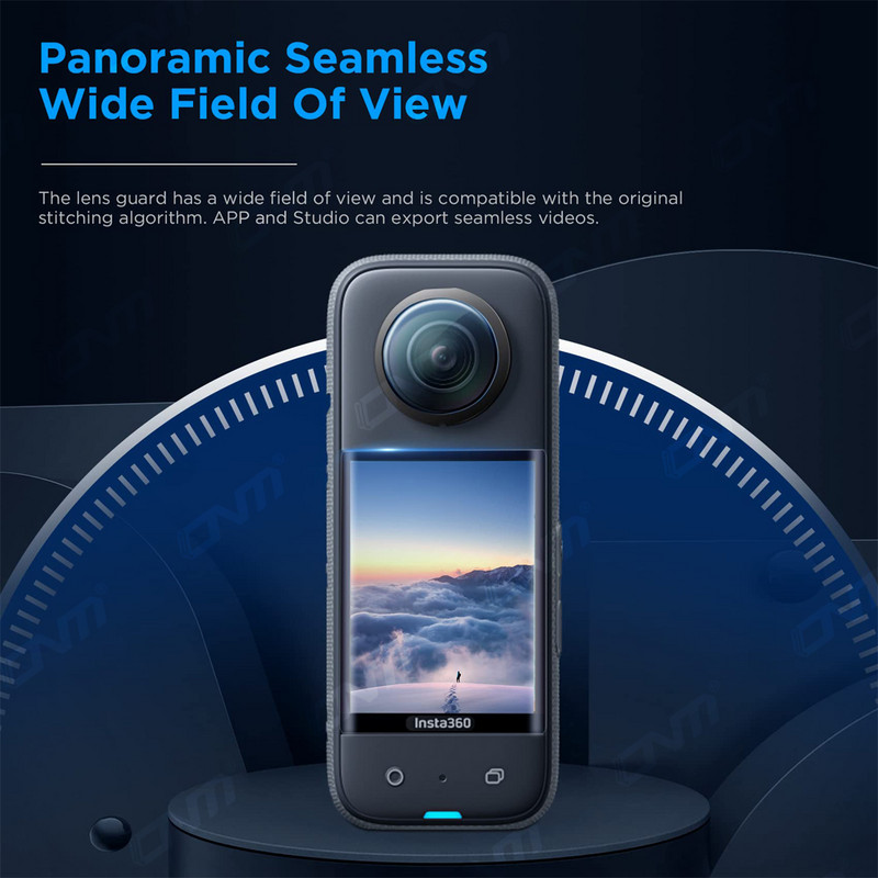 priekš Insta360 X3 Sticky Lens Guards Ekrāna rūdītas plēves komplekta ekrāna aizsargs Insta 360 X3 LCD rūdītajam stiklam 9H cietība