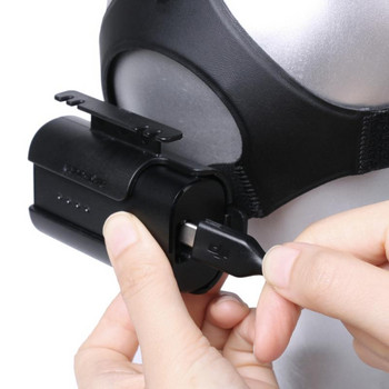 Βάση κλιπ μπαταρίας Cable Management Winder Protective Case Headband Αξεσουάρ βάσης σακιδίου για DJI FPV Goggles V2