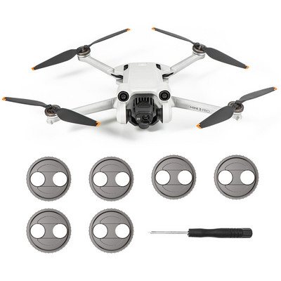 6 pcs Motor Cap Hood Propeller Blade Engine Protector Guard Dust-proof Cover For DJI Mini 3 PRO Drone Accessories