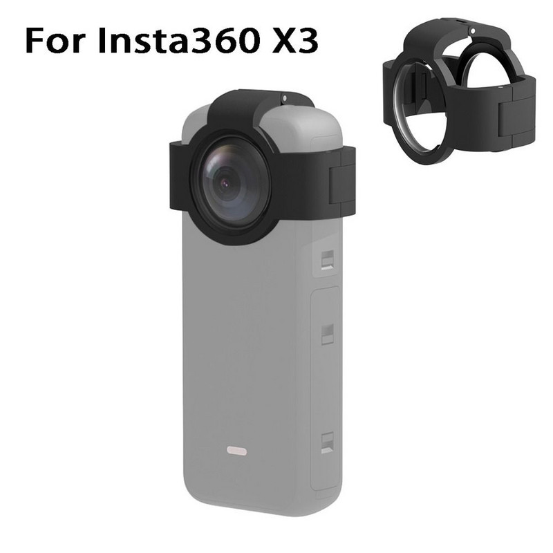 Insta360 X3 Lens Guard aizsargvāciņš Insta360 X3 sporta darbības kamerām novērš skrāpējumus