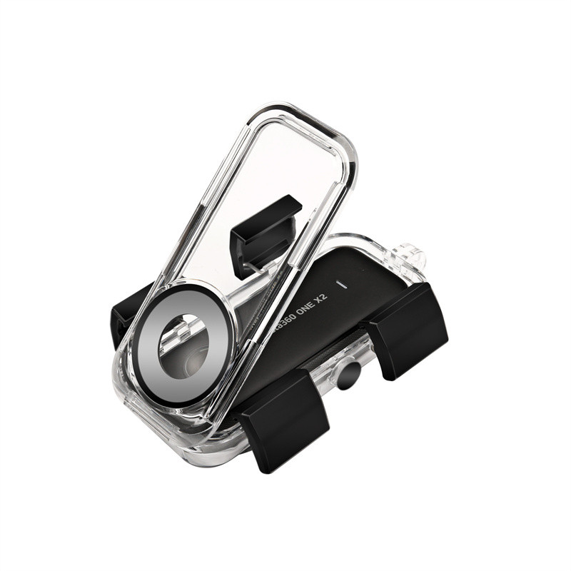 priekš Insta360 ONE X2 niršanas futrālis 30 m zemūdens ūdensnecaurlaidīgs korpusa aizsargmaciņa vāciņš Insta360 panorāmas kameras piederumiem