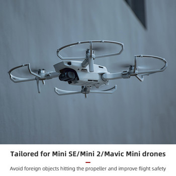 Για DJI Mini SE/Mini 2/Mavic Mini Drone Propeller Guard Ανταλλακτικό Αξεσουάρ γρήγορης απελευθέρωσης Blade Bumper Props Κλουβί προστασίας λεπίδων