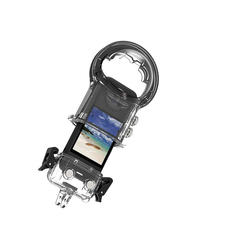 Pentru Insta360 X3 Carcasă impermeabilă Carcasă de scufundări anti-zgârieturi Pentru Accesoriu pentru camera de acțiune panoramică Insta360 X3