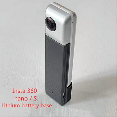 Панорамна камера Insta360 Nano S основа литиева батерия основа капачка на обектива основа адаптер 1/4 интерфейс неоригинални аксесоари