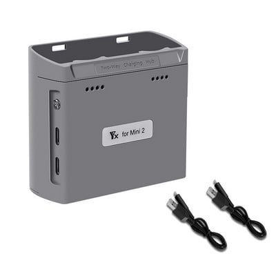 Mini 2/Mini SE akkumulátortöltőhöz Kétirányú töltőközpont Drone akkumulátorokhoz USB töltő DJI Mini 2/Mini SE tartozékaihoz