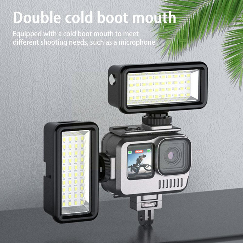 Αδιάβροχη θήκη κατάδυσης από κράμα αλουμινίου για Gopro 9 / 10/11 Action Camera Underwater 40M Protection Shell For Gopro 11 Access R3D2