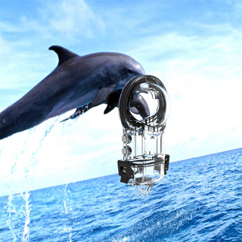 Калъф за гмуркане за Insta360 X3 Водоустойчив капак на корпуса за Insta 360 X3 Подводен протектор Калъф за камера за гмуркане Аксесоари