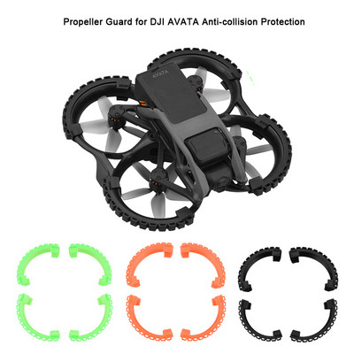 Protecție elice Avata pentru DJI AVATA Inel anti-coliziune Protecție de siguranță Buffer ușor din cauciuc Accesorii pentru drone Avata