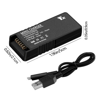 QC3.0 Адаптер за бързо зареждане Зарядно за батерия USB адаптер за зареждане с кабел за зареждане за D-JI Mini 2 Mavic Mini2 Drone