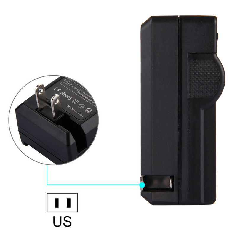 Accesorii pentru aparate foto Încărcător pentru baterii pentru cameră digitală Încărcător NP-W126 Încărcător cu mufă pliabilă, compatibil cu diferite plăci de încărcare