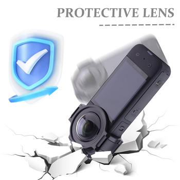 Προστατευτικό φακού για Insta360 X3 Προστατευτικό κάλυμμα προστασίας από γρατσουνιές για Insta 360 X3 Αξεσουάρ προστατευτικό γυαλιού ανθεκτικό στη σκόνη