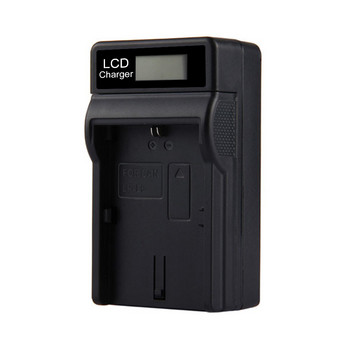 Зарядно устройство за батерии на цифров фотоапарат LCD екран LP-E6 Стандартно зарядно за докинг станция за САЩ Бързо зареждане 1A Разпознаване на батерията Събуждане на батерията