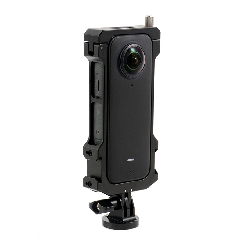 Védőkeret Insta360 One X3 bővítő fémháztartó házhoz, adapterrel Insta 360 X3 akció/panoráma kamerához