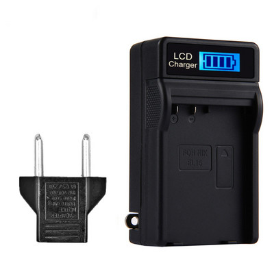 Pribor za fotoaparate Punjač za LCD ekrane Prikladan za digitalne fotoaparate EN-EL15 američki standardni punjač, brzo punjenje 1A, buđenje baterije