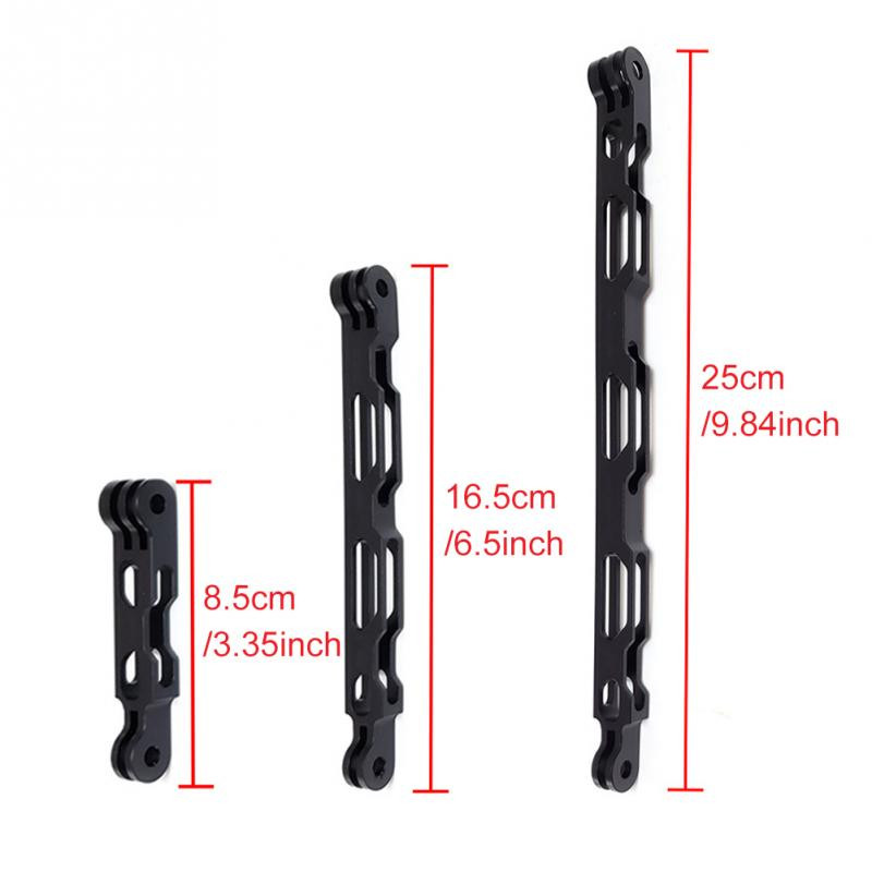 8,5 cm 16 cm 25 cm alumiiniumsulamist pikendusvarre hoidik GoPro Insta 360 One XR praktilise kaamera jaoks vastupidava hoidiku nagi tarvikud