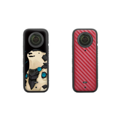 Za Insta360 X3 naljepnica Vodootporna učinkovita zaštita Poklopac otporan na ogrebotine PVC naljepnica za INSTA360 X3 akcijsku kameru