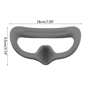 Ρυθμιζόμενο μαξιλαράκι ματιών με ιμάντα για DJI Avata FPV Goggles 2/V2 Face Plate Replacement Kit for DJI FPV Combo