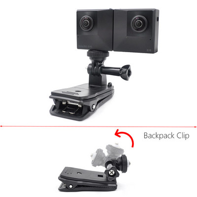 Adaptor din aliaj de aluminiu de 1/4 inch Suport pentru montare trepied de bază cu pălărie pentru camera insta360 one X Ricoh Theta SC 360 de grade