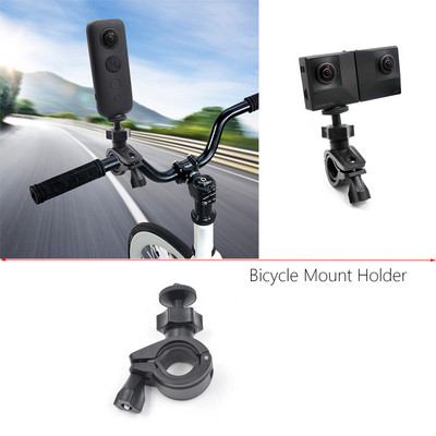 Adaptor din aliaj de aluminiu de 1/4 inch Suport pentru montare trepied de bază cu pălărie pentru camera insta360 one X Ricoh Theta SC 360 de grade