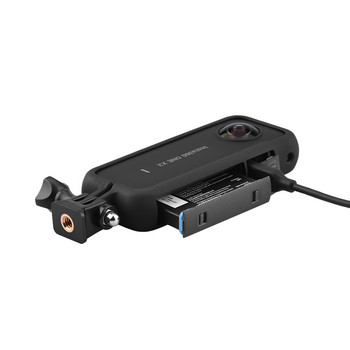 Защитна рамка за Insta360 One X2 Cameras Разширителна рамка със студена обувка за камера Вертикален държач за клетка Монтаж на адаптер за One X2
