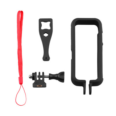 Zaštitni okvir za Insta360 One X2 kamere Ekspanzijski okvir s hladnom cipelom kamere Vertikalni držač kaveza Adapter za pričvršćivanje za One X2