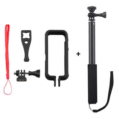 Zaštitni okvir za Insta360 One X2 kamere Ekspanzijski okvir s hladnom cipelom kamere Vertikalni držač kaveza Adapter za pričvršćivanje za One X2