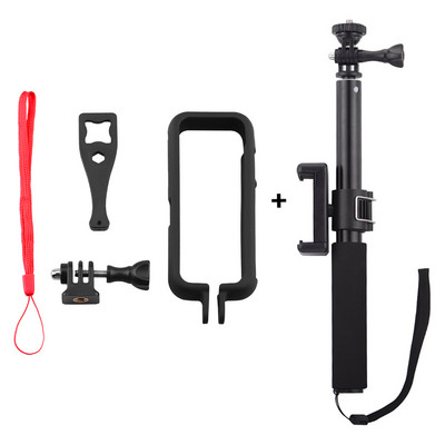 Zaštitni okvir za Insta360 One X2 kamere Ekspanzijski okvir s hladnom cipelom kamere Vertikalni držač kaveza Adapter za pričvršćivanje za One X2