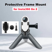 Αξεσουάρ φωτογραφικής μηχανής για Insta 360 Go 2 Action Sports Camera Mount Προσαρμογέας Σακίδιο πλάτης Κλιπ τρίποδος Selfie Stick πόλο αναρρόφησης