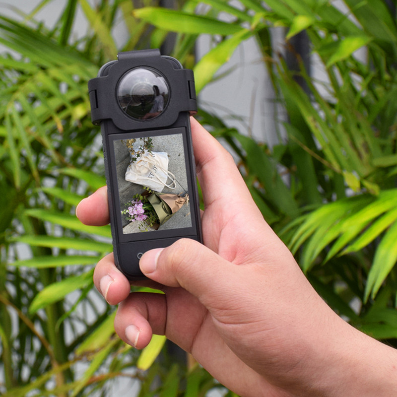 Capac lentilă pentru Insta360 ONE X3 Capac de protecție a lentilei Capacul corpului Protector Husă de protecție rezistentă la praf pentru Accesorii Insta 360 X3