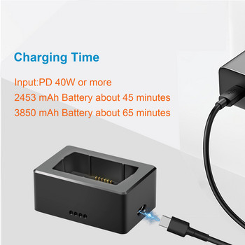 Drone Battery QC 3.0 Fast Charger Quick Charge USB Charging for DJI Mavic Mini 3 Pro Drone USB Fast Charger with Charging Charging