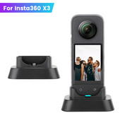 Baza de suport de birou anti-alunecare rezistenta la zgarieturi pentru Suport pentru camera Insta 360 X3 Suport de andocare pentru Accesorii Insta360 One X3