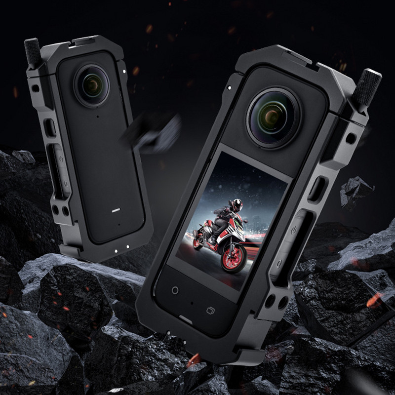 Za Insta360 X3 Metalni kavez za zeca Insta360 X 3 kamera Zaštitni okvir za proširenje Dodaci Zaštitna torbica Sportska kamera
