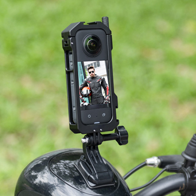 Za Insta360 X3 Metalni kavez za zeca Insta360 X 3 kamera Zaštitni okvir za proširenje Dodaci Zaštitna torbica Sportska kamera