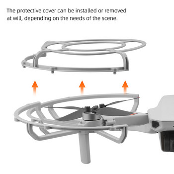 Напълно затворен предпазител на витлото за DJI Mini SE/2/1/2 SE Drone Quick Release Propeller Protective Ring Protector Drone Accessories
