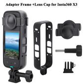 Pentru Insta360 One X3 Cadru de protecție Cameră de acțiune Cadru din plastic pentru Accesorii pentru capacul obiectivului Insta360 X3