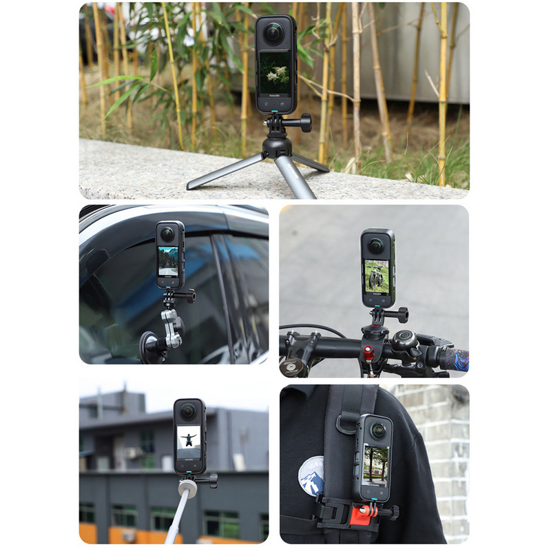 Pentru Insta360 One X3 Cadru de protecție Cameră de acțiune Cadru din plastic pentru Accesorii pentru capacul obiectivului Insta360 X3