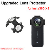 Insta360 ONE X3 bővített lencsevédő védőburkolathoz, kemény védőburkolatú lencsesapka Vízálló sport akciókamera tartozékok