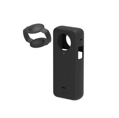 Silikónový chránič objektívu pre Insta360 X3, vonkajší, prachotesný a protišmykový chránič objektívu fotoaparátu pre príslušenstvo fotoaparátu Insta360 X3