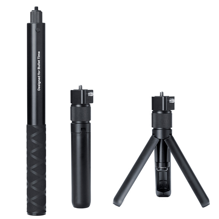 pentru Insta 360 Bullet Time Trepied de mână Selfie Stick Monopied și mâner pentru Camera panoramică OSMO Action X ONE