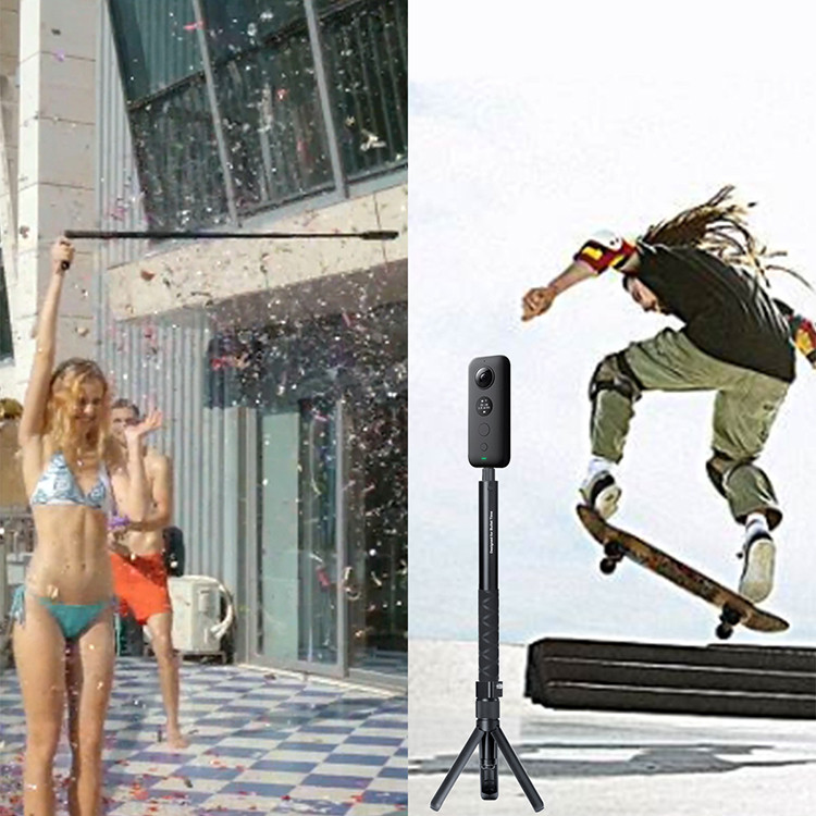 pentru Insta 360 Bullet Time Trepied de mână Selfie Stick Monopied și mâner pentru Camera panoramică OSMO Action X ONE