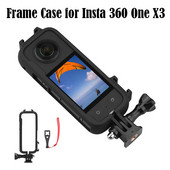 Frame Case for Insta 360 One X3 Accessories Aizsargrāmis Border Case Adapter Mount Insta360 X3 Action Camera Protection
