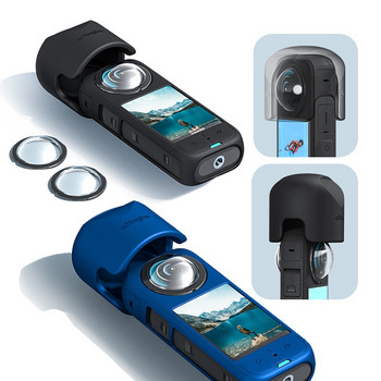Για προστατευτικό φακού Insta360 X3, εξαρτήματα προστασίας αθλητικής κάμερας