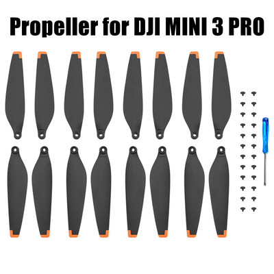 Propellera nomaiņa DJI MINI 3 PRO Drone 6030 balstiem, viegls spārnu ventilatoru rezerves daļas MINI 3 Pro piederumiem