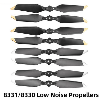 8 buc. Elice de schimb cu zgomot redus 8331/8330 pentru DJI MAVIC PRO Platinum Drone Piese de schimb Recuzită Accesorii pentru aripi cu lamă pliabilă
