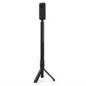 „Selfie Stick ABS Rotary“ profesionali teleskopinė kelionės fotografija tiesioginės transliacijos trikojo keitimas, skirtas „Insta360 ONE XR“