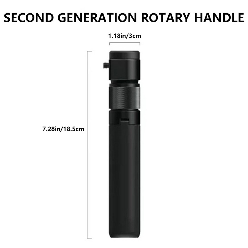 „Selfie Stick ABS Rotary“ profesionali teleskopinė kelionės fotografija tiesioginės transliacijos trikojo keitimas, skirtas „Insta360 ONE XR“