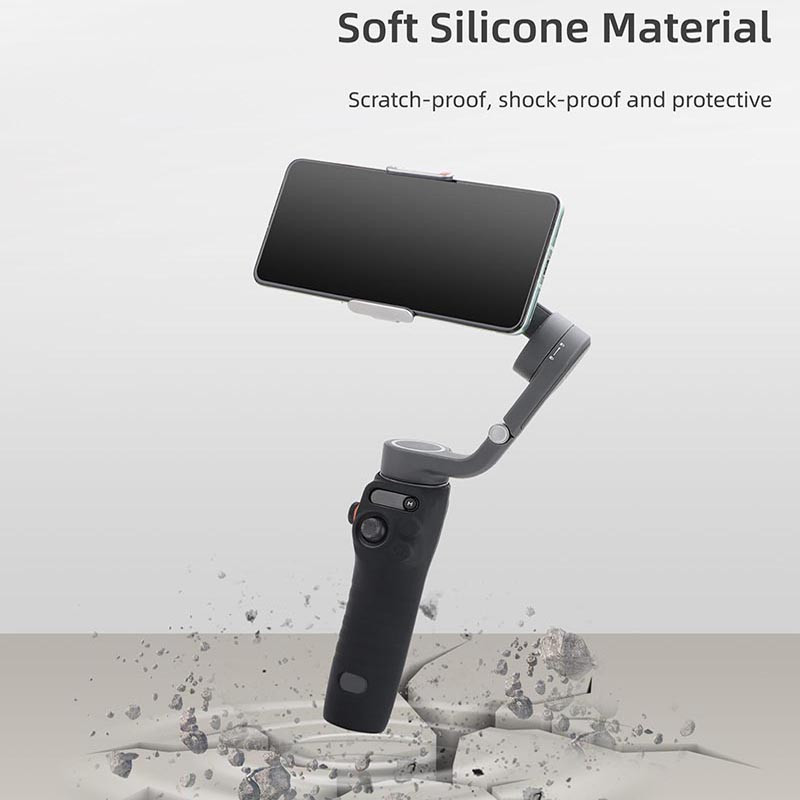 Silikonska ručka Zaštitna torbica Poklopac protiv ogrebotina za DJI Osmo Mobile 6 Gimbal Dodaci Otporan na ogrebotine