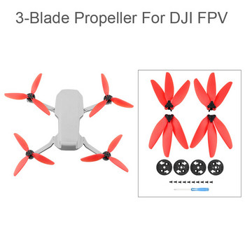 Προπέλα τριών λεπίδων για DJI Mavic Mini /Mini 2 Drone Light Weight Props Ανταλλακτικά ανταλλακτικών ανεμιστήρων λεπίδων ανταλλακτικών