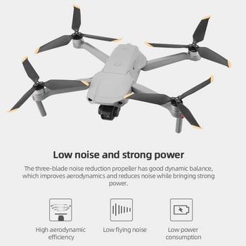 Προπέλα τριών λεπίδων για DJI Mavic Air 2/Air 2S Γρήγορης απελευθέρωσης Πτυσσόμενο με τρία στηρίγματα Ανταλλακτικά Wing Fans Αξεσουάρ Drone